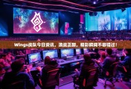 Wings战队今日资讯，激战正酣，精彩瞬间不容错过！