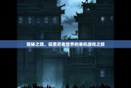 隐秘之境，探索忍者世界的单机游戏之旅