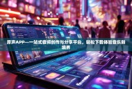 原声APP—一站式音频创作与分享平台，轻松下载体验音乐新境界