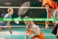 挥拍竞技，乐趣无限，双人羽毛球小游戏的魅力与玩法解析