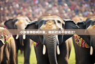 小象赛事即将开赛，精彩对决不容错过！