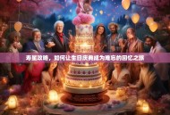 寿星攻略，如何让生日庆典成为难忘的回忆之旅