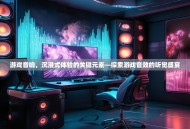 游戏音响，沉浸式体验的关键元素—探索游戏音效的听觉盛宴