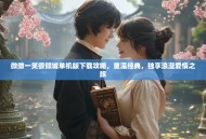 微微一笑很倾城单机版下载攻略，重温经典，独享浪漫爱情之旅