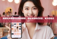 韩国化妆教程App使用教程，轻松学会韩式妆容，成为时尚达人！