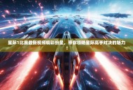 星际1比赛最新视频精彩纷呈，带你领略星际高手对决的魅力！