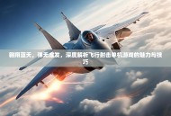 翱翔蓝天，弹无虚发，深度解析飞行射击单机游戏的魅力与技巧