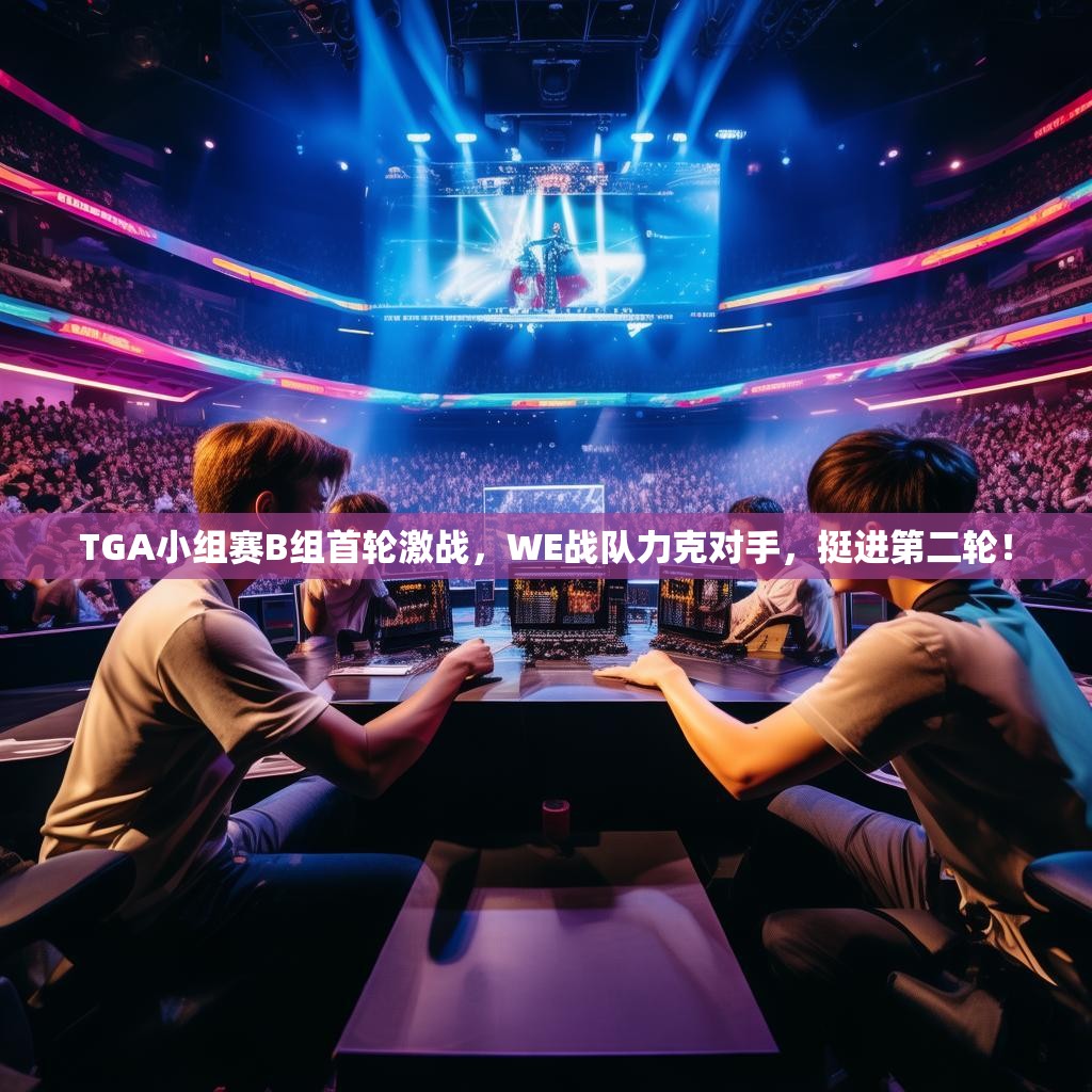 TGA小组赛B组首轮激战，WE战队力克对手，挺进第二轮！