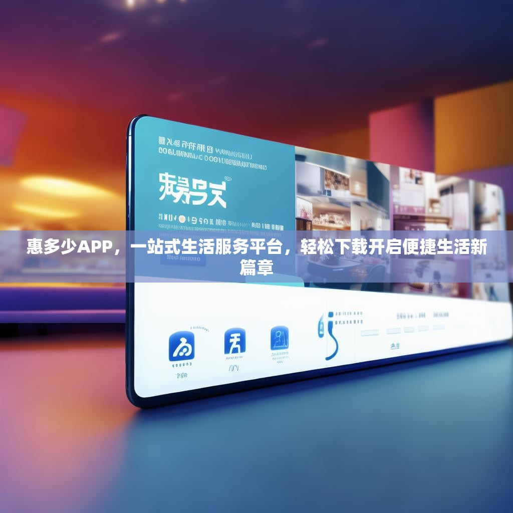 惠多少APP，一站式生活服务平台，轻松下载开启便捷生活新篇章