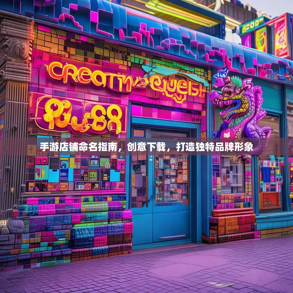 手游店铺命名指南，创意下载，打造独特品牌形象