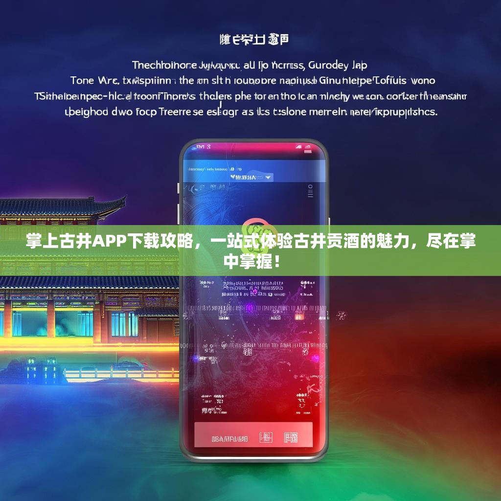 掌上古井APP下载攻略，一站式体验古井贡酒的魅力，尽在掌中掌握！