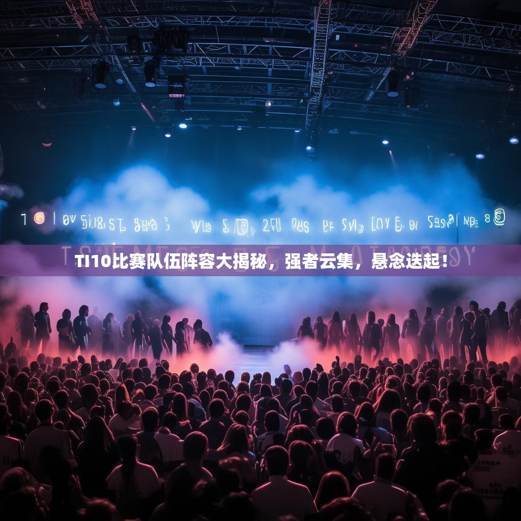 TI10比赛队伍阵容大揭秘，强者云集，悬念迭起！
