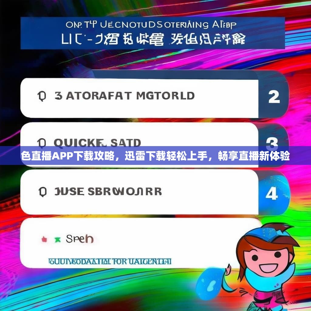 色直播APP下载攻略，迅雷下载轻松上手，畅享直播新体验