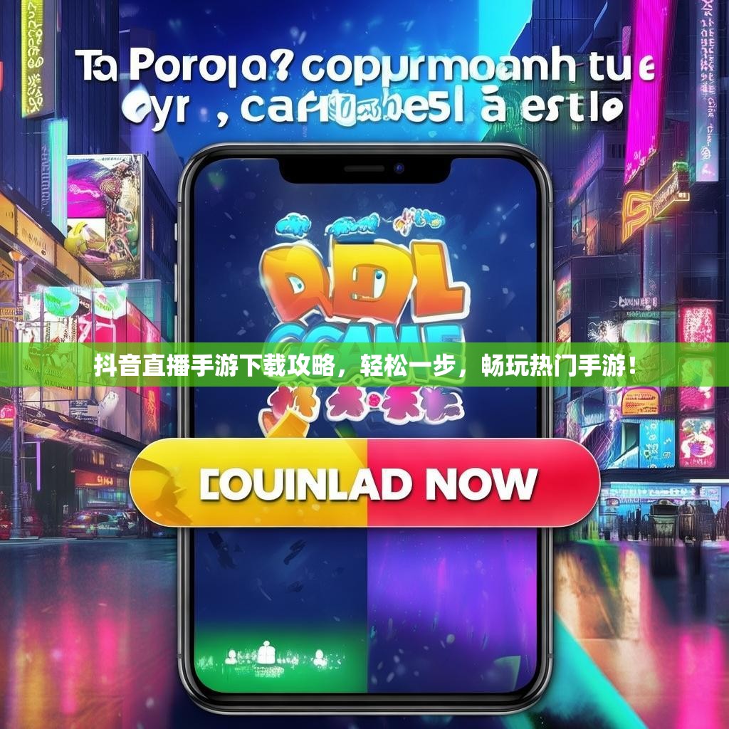 抖音直播手游下载攻略，轻松一步，畅玩热门手游！