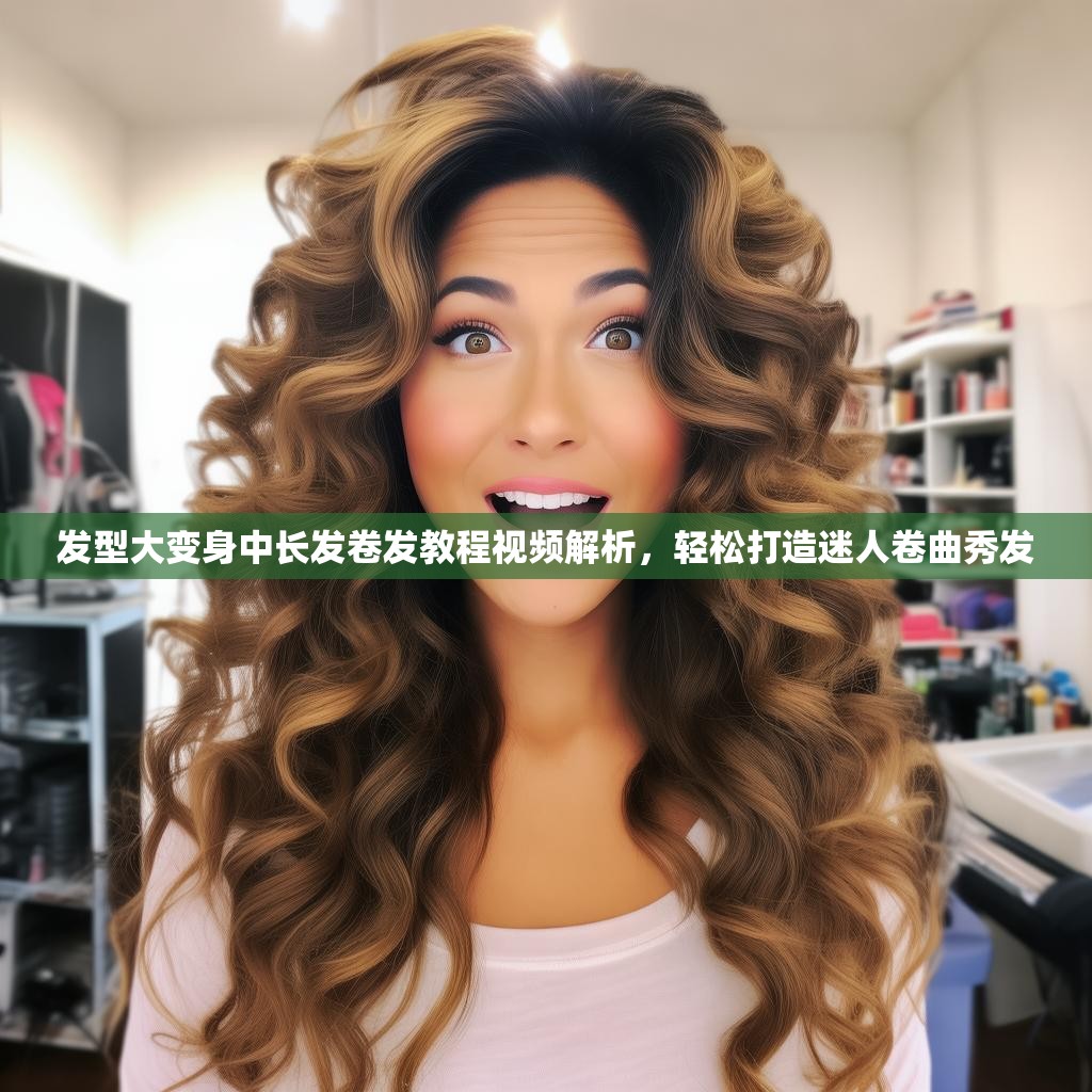 发型大变身中长发卷发教程视频解析，轻松打造迷人卷曲秀发