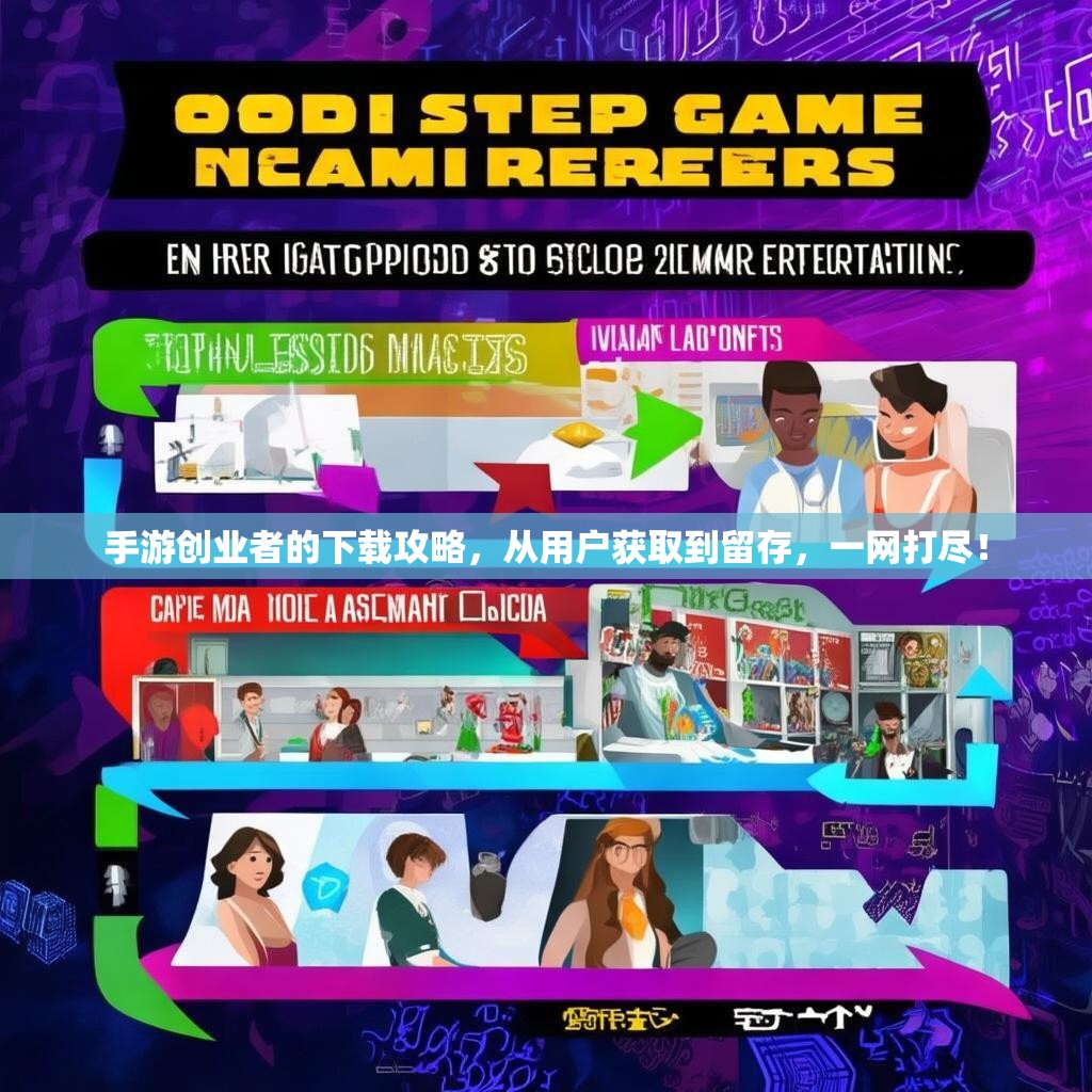 手游创业者的下载攻略，从用户获取到留存，一网打尽！