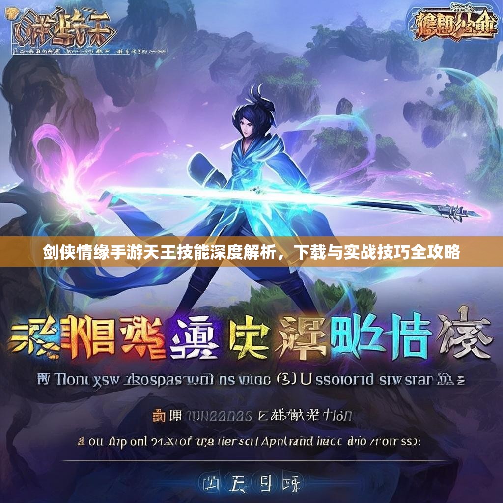 剑侠情缘手游天王技能深度解析，下载与实战技巧全攻略