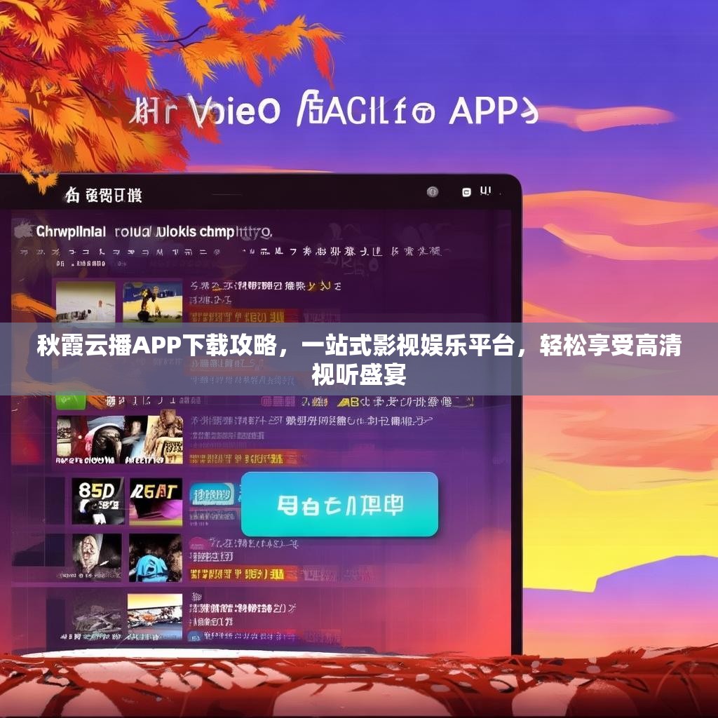 秋霞云播APP下载攻略，一站式影视娱乐平台，轻松享受高清视听盛宴