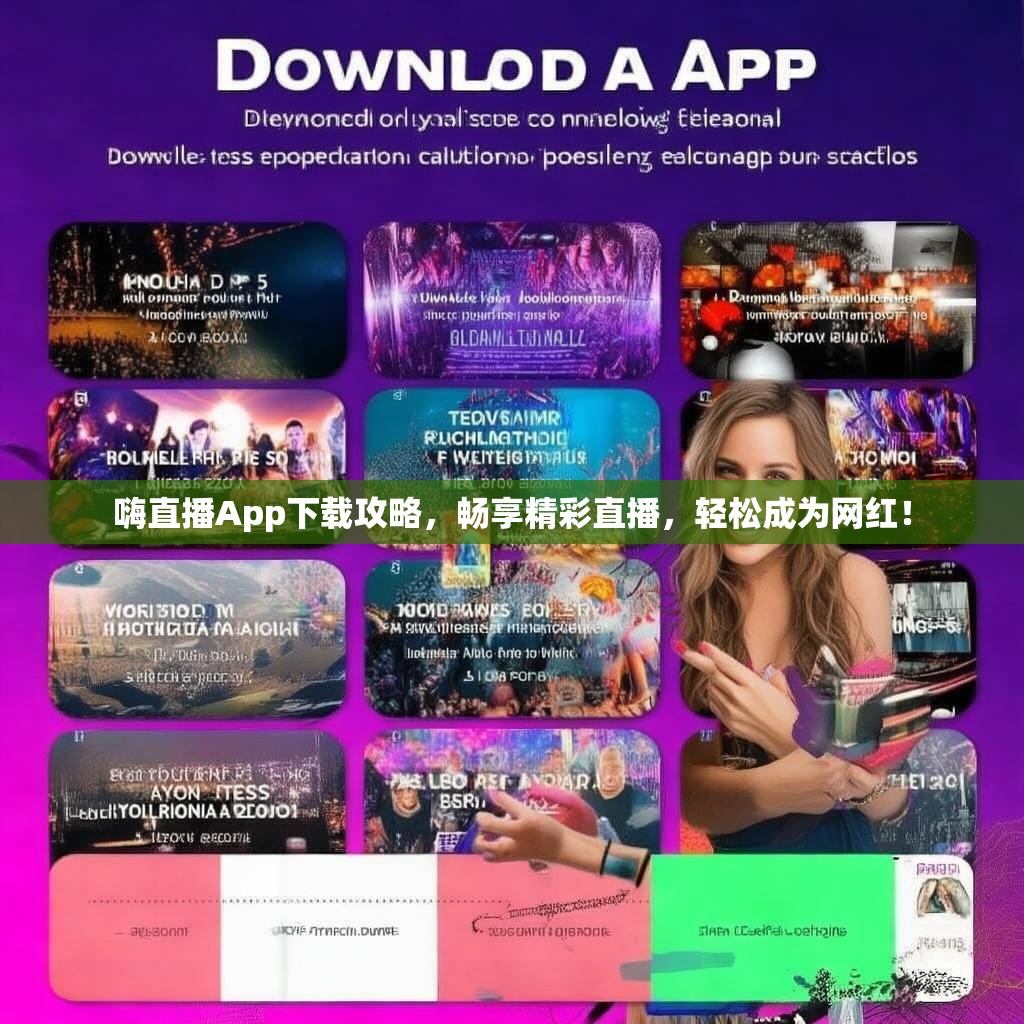 嗨直播App下载攻略,畅享精彩直播,轻松成为网红! 嗨直播App下载攻略,畅享精彩直播,轻松成为网红!