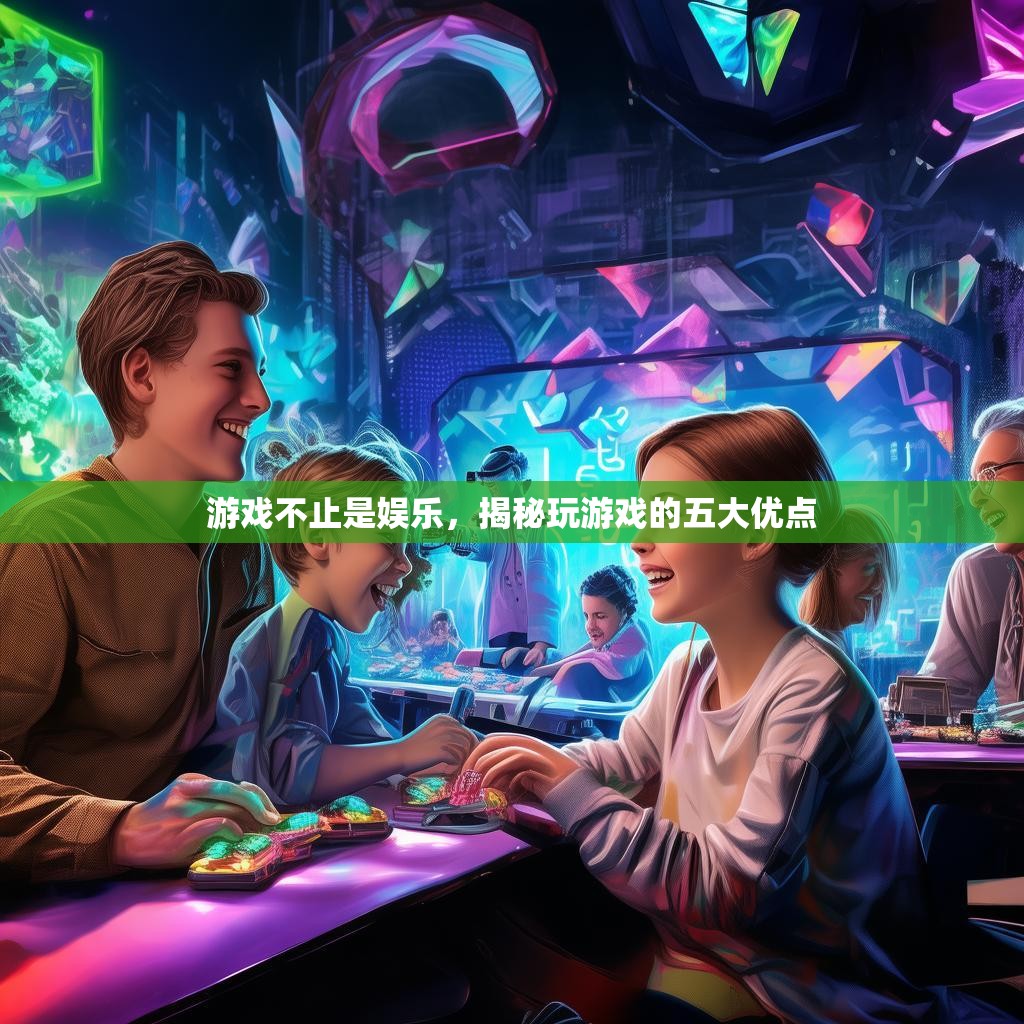 游戏不止是娱乐，揭秘玩游戏的五大优点