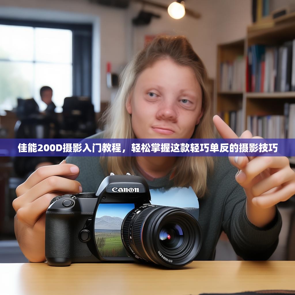 佳能200D摄影入门教程，轻松掌握这款轻巧单反的摄影技巧