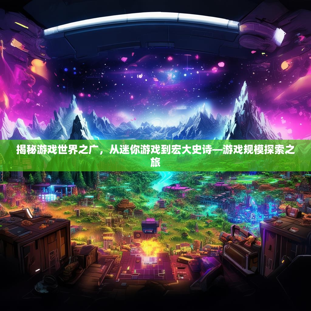 揭秘游戏世界之广,从迷你游戏到宏大史诗—游戏规模探索之旅 揭秘游戏世界之广,从迷你游戏到宏大史诗—游戏规模探索之旅