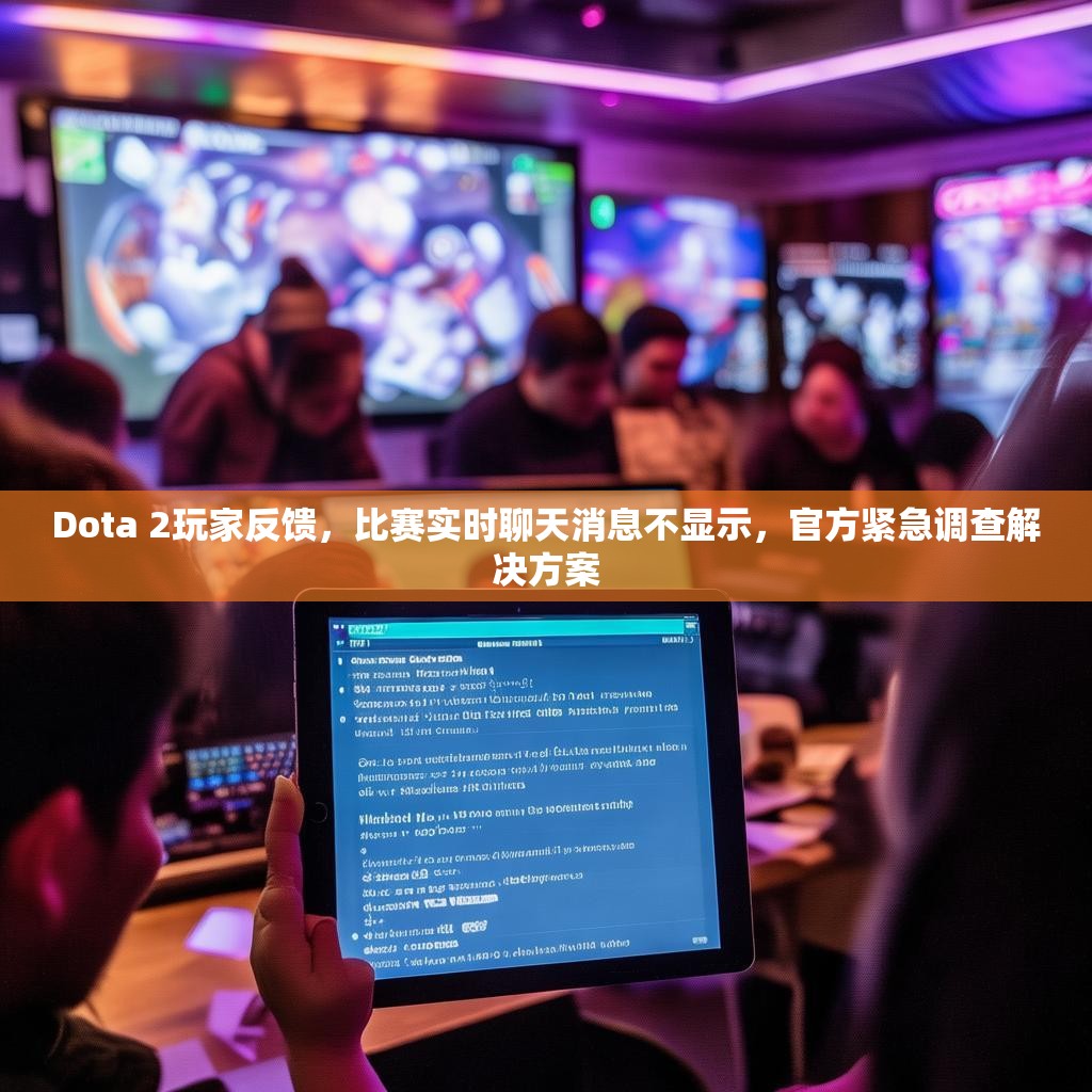 Dota 2玩家反馈，比赛实时聊天消息不显示，官方紧急调查解决方案