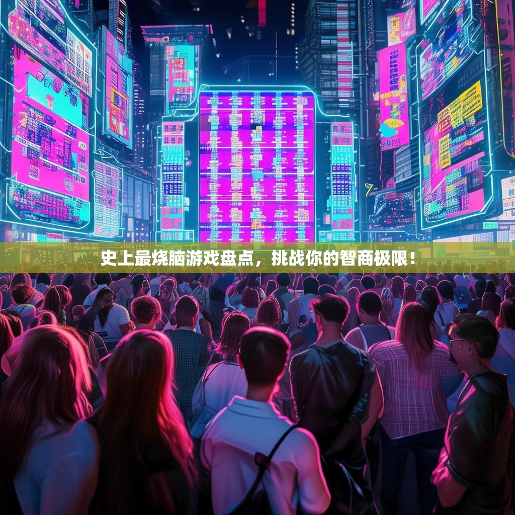 史上最烧脑游戏盘点，挑战你的智商极限！