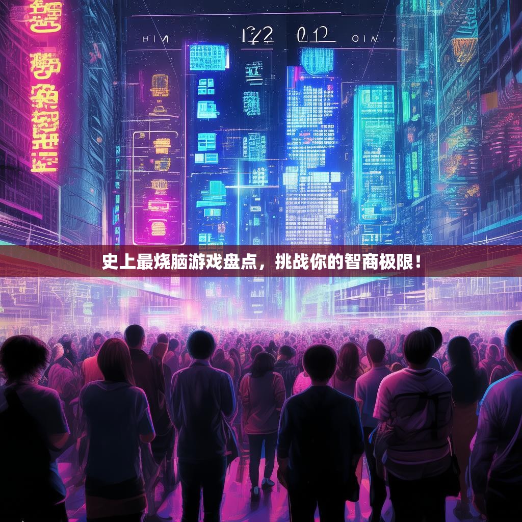 史上最烧脑游戏盘点，挑战你的智商极限！