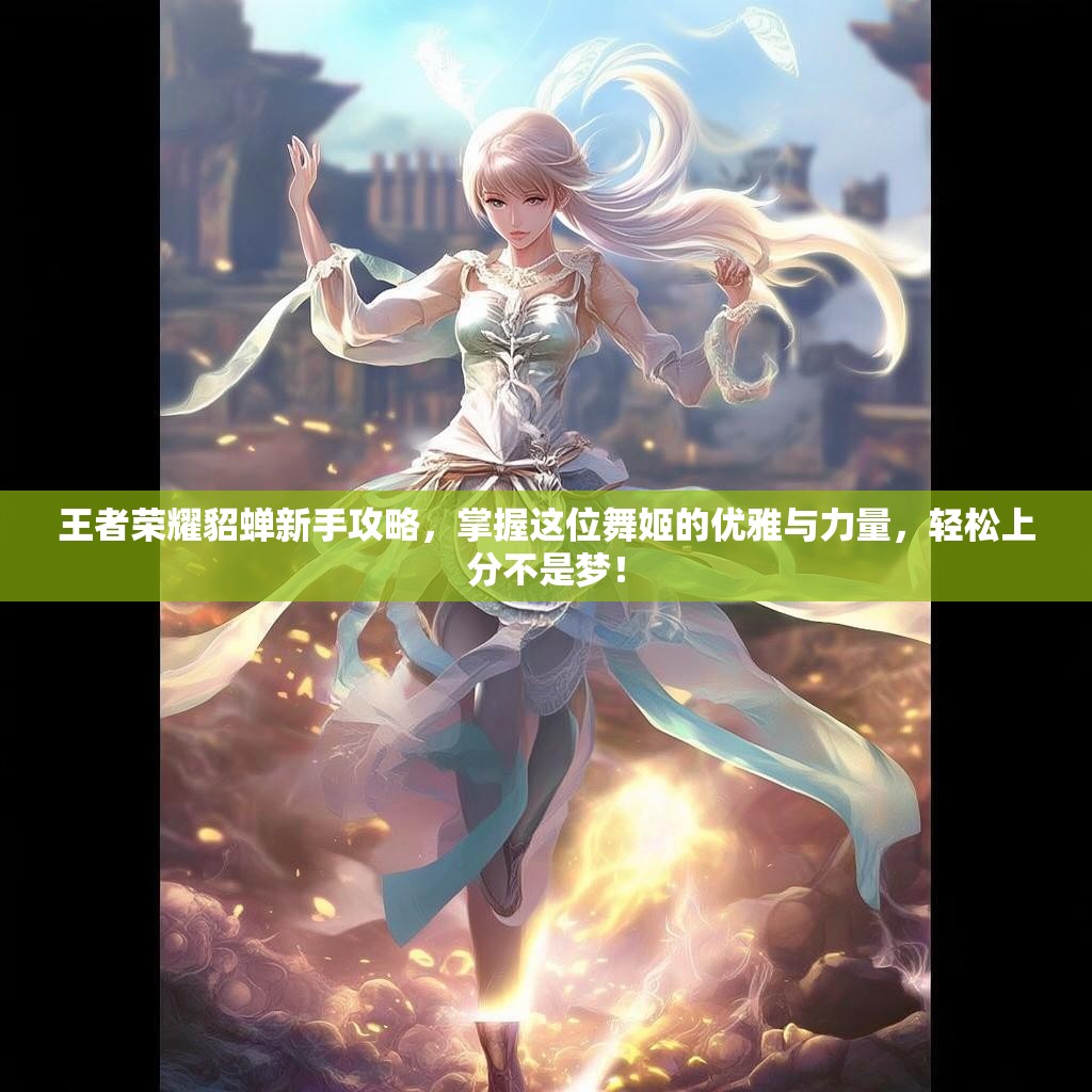 王者荣耀貂蝉新手攻略,掌握这位舞姬的优雅与力量,轻松上分不是梦! 王者荣耀貂蝉新手攻略,掌握这位舞姬的优雅与力量,轻松上分不是梦!