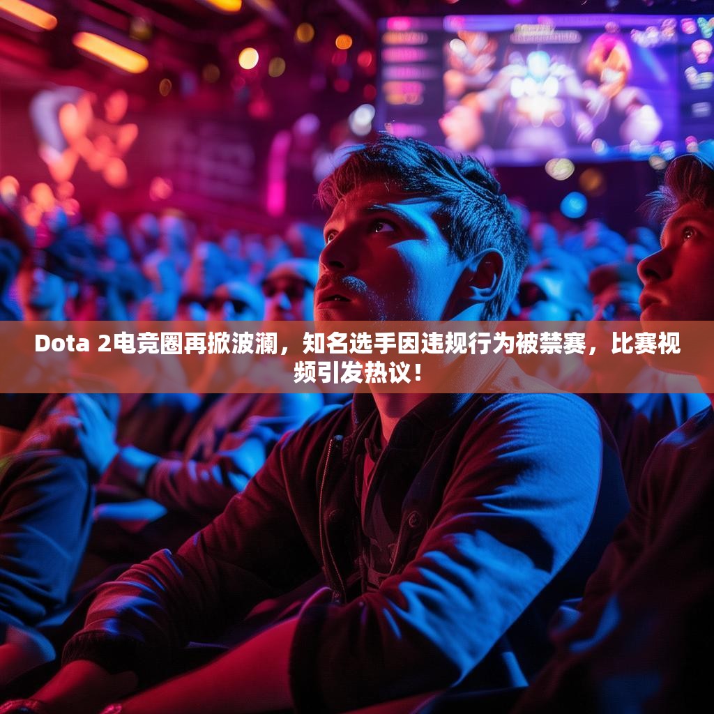 Dota 2电竞圈再掀波澜，知名选手因违规行为被禁赛，比赛视频引发热议！