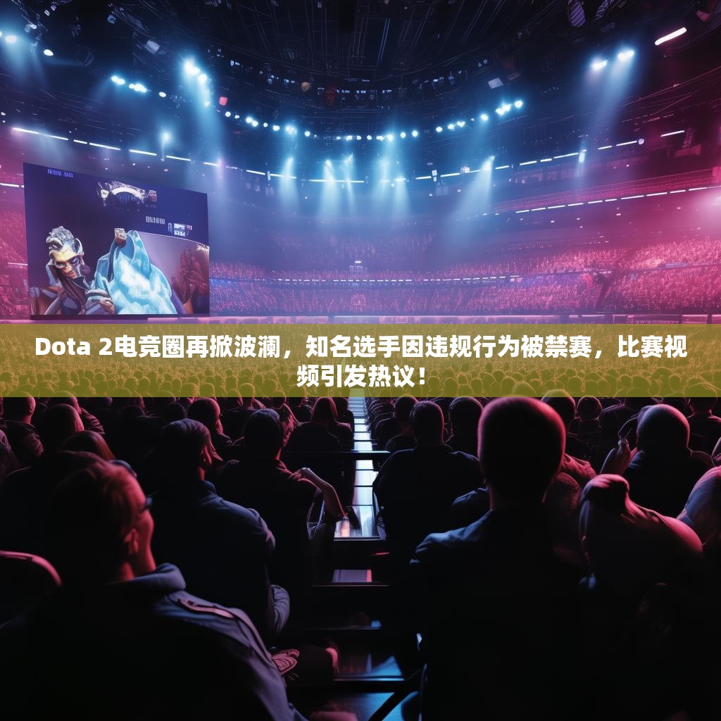 Dota 2电竞圈再掀波澜，知名选手因违规行为被禁赛，比赛视频引发热议！