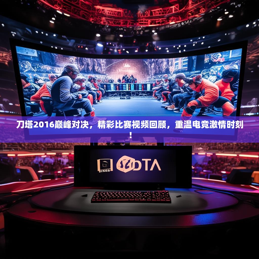 刀塔2016巅峰对决，精彩比赛视频回顾，重温电竞激情时刻！