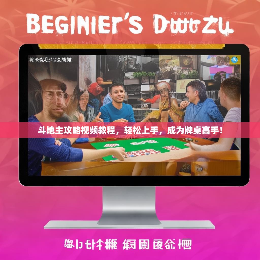 斗地主攻略视频教程，轻松上手，成为牌桌高手！