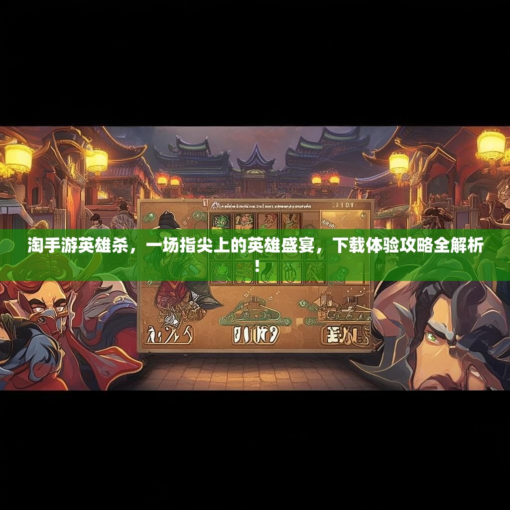 淘手游英雄杀，一场指尖上的英雄盛宴，下载体验攻略全解析！