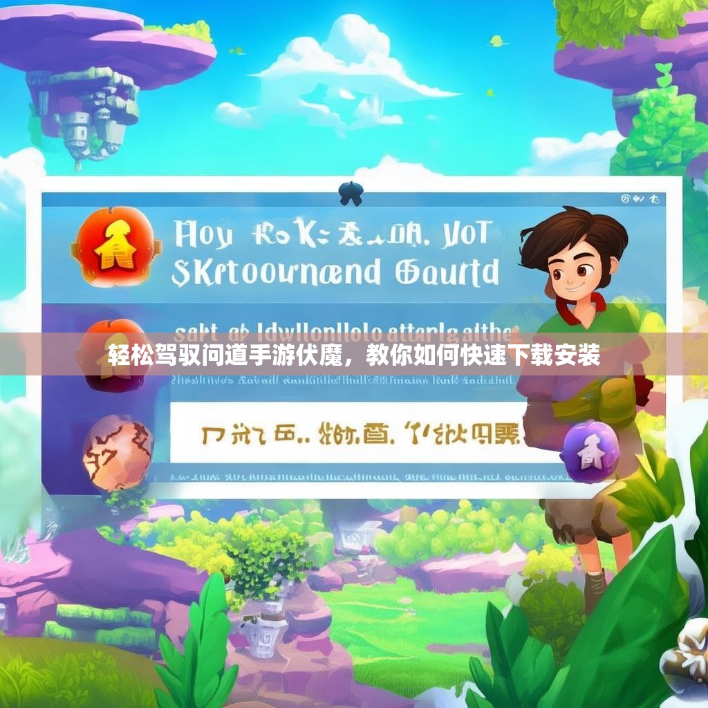 轻松驾驭问道手游伏魔，教你如何快速下载安装