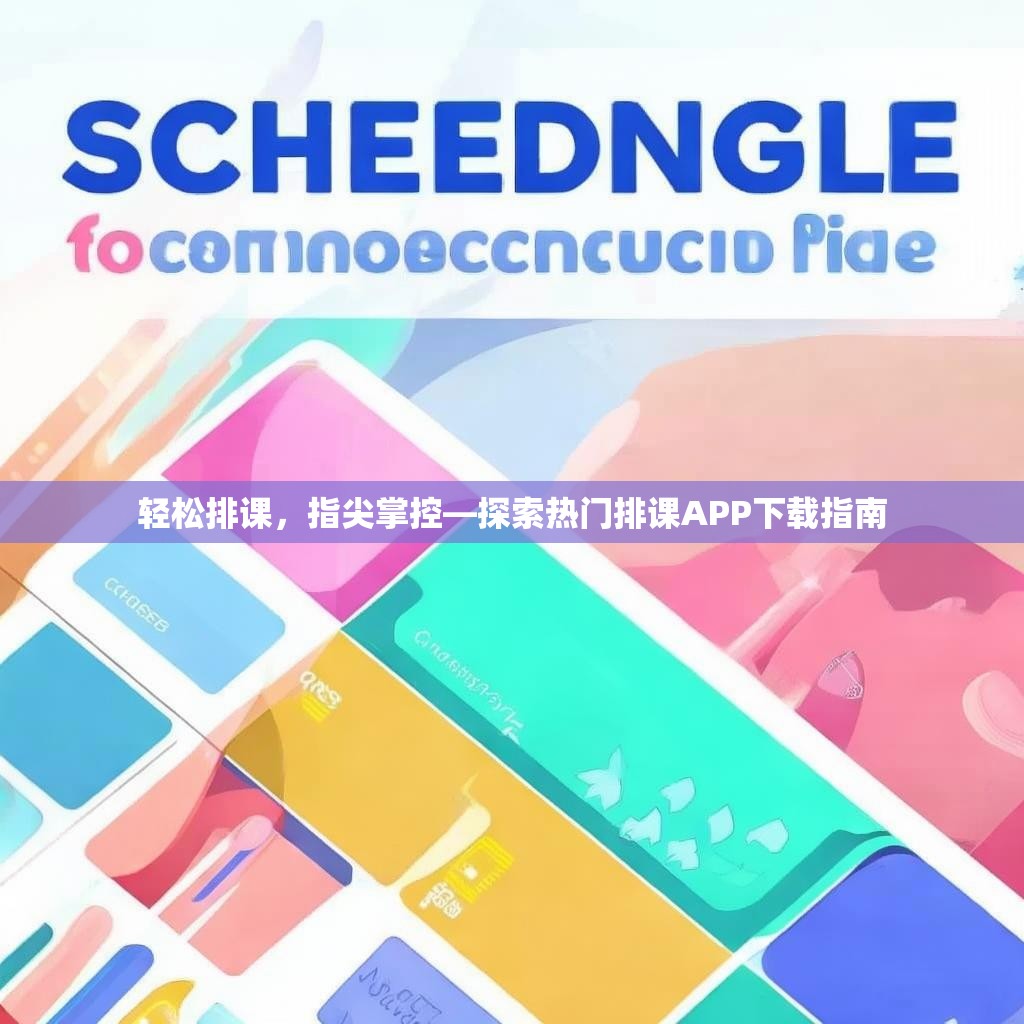 轻松排课,指尖掌控—探索热门排课APP下载指南 轻松排课,指尖掌控—探索热门排课APP下载指南