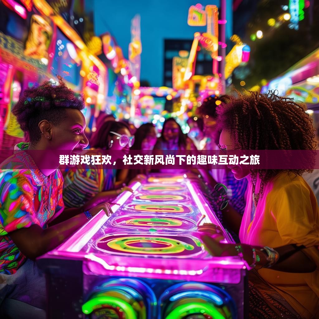 群游戏狂欢，社交新风尚下的趣味互动之旅