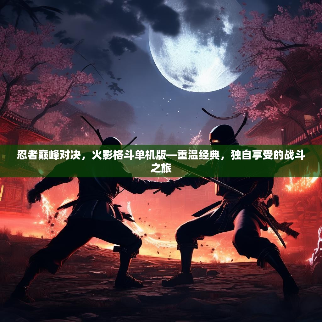 忍者巅峰对决，火影格斗单机版—重温经典，独自享受的战斗之旅