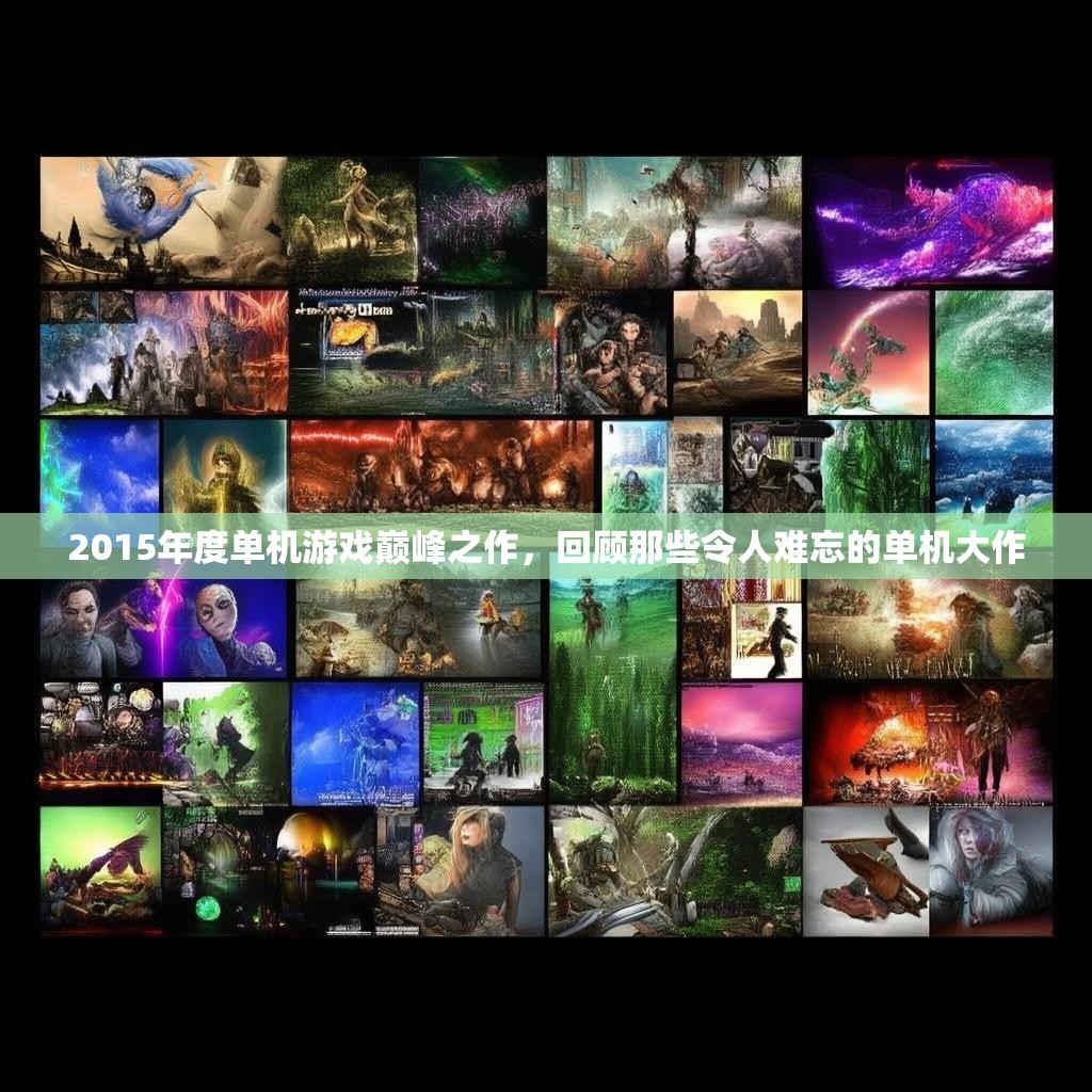 2015年度单机游戏巅峰之作,回顾那些令人难忘的单机大作 2015年度单机游戏巅峰之作,回顾那些令人难忘的单机大作