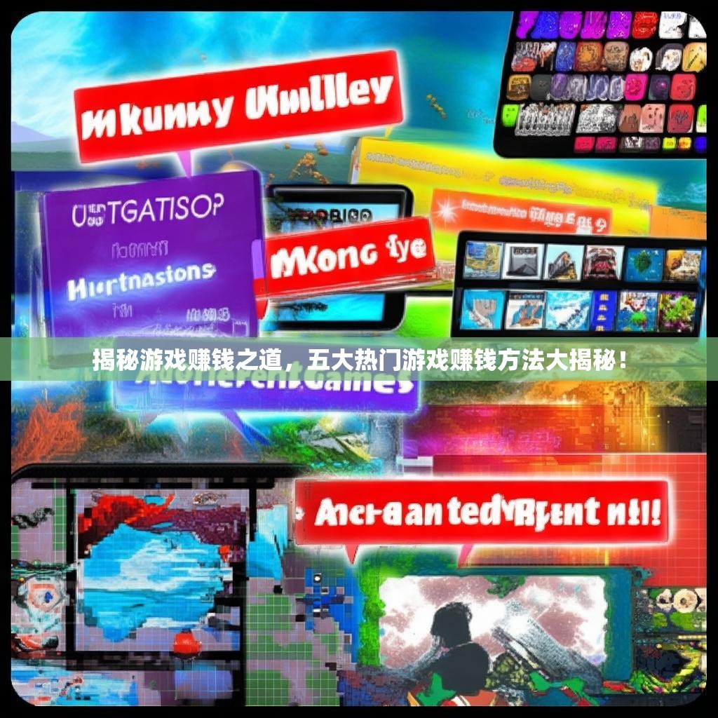 揭秘游戏赚钱之道，五大热门游戏赚钱方法大揭秘！