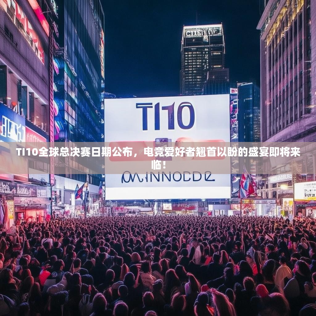 TI10全球总决赛日期公布,电竞爱好者翘首以盼的盛宴即将来临! TI10全球总决赛日期公布,电竞爱好者翘首以盼的盛宴即将来临!