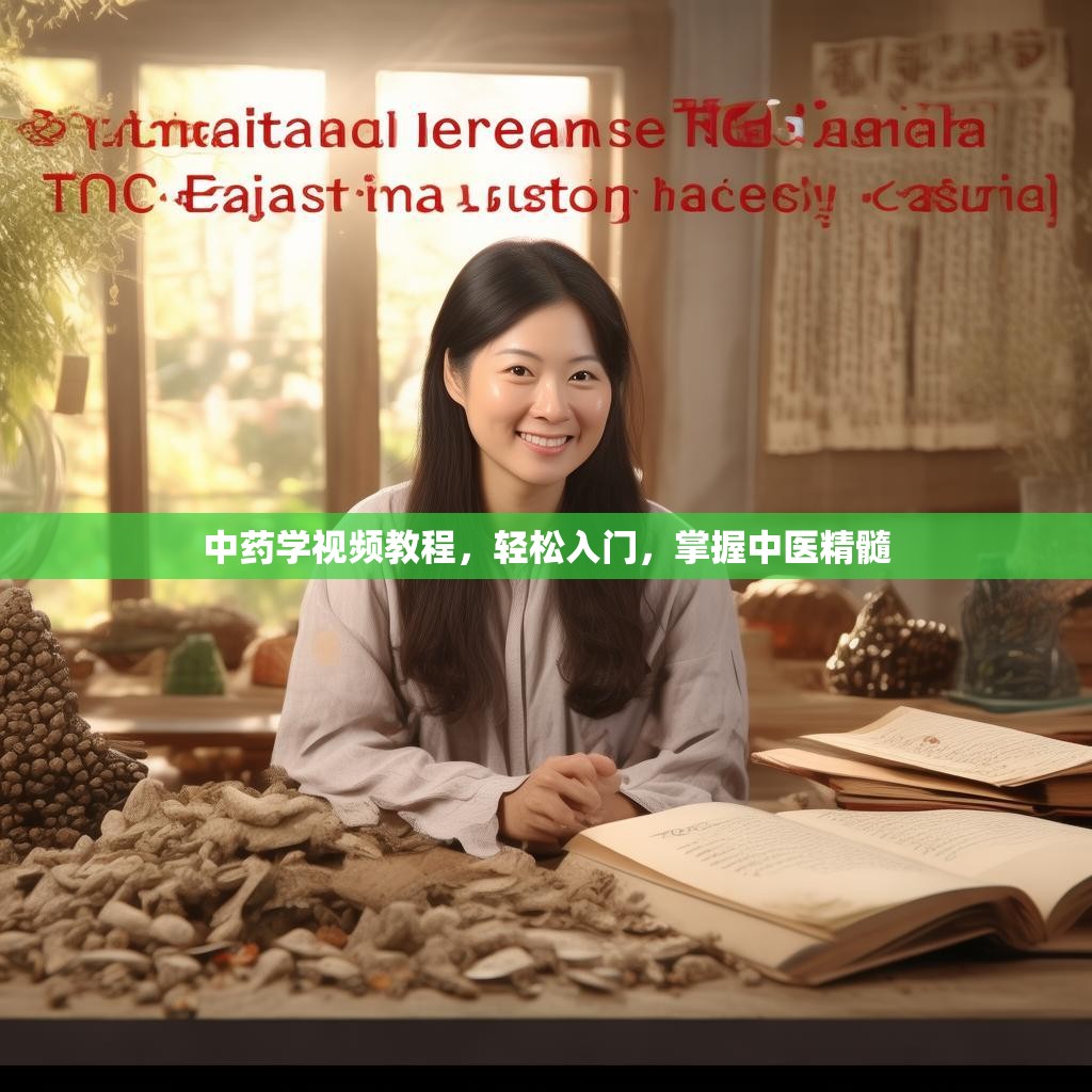 中药学视频教程，轻松入门，掌握中医精髓