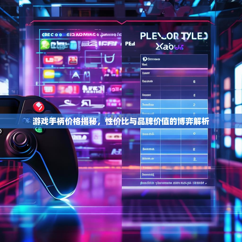 游戏手柄价格揭秘，性价比与品牌价值的博弈解析