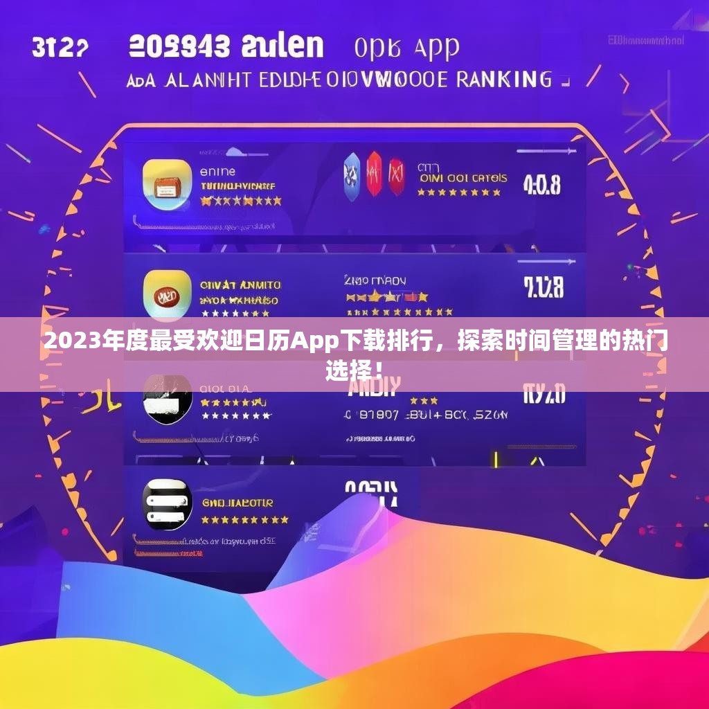 2023年度最受欢迎日历App下载排行,探索时间管理的热门选择! 2023年度最受欢迎日历App下载排行,探索时间管理的热门选择!