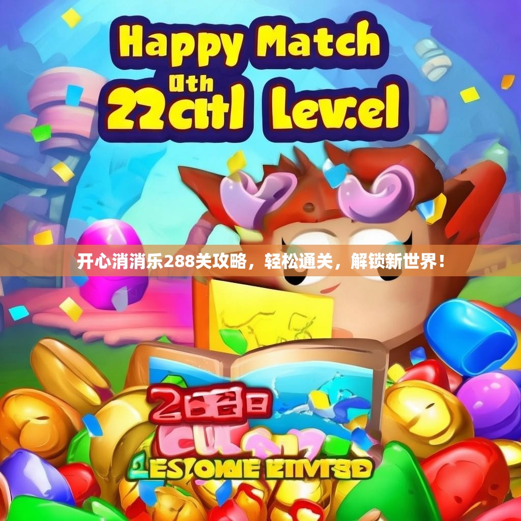 开心消消乐288关攻略，轻松通关，解锁新世界！