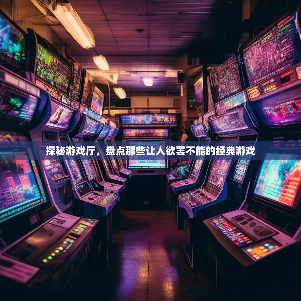 探秘游戏厅，盘点那些让人欲罢不能的经典游戏