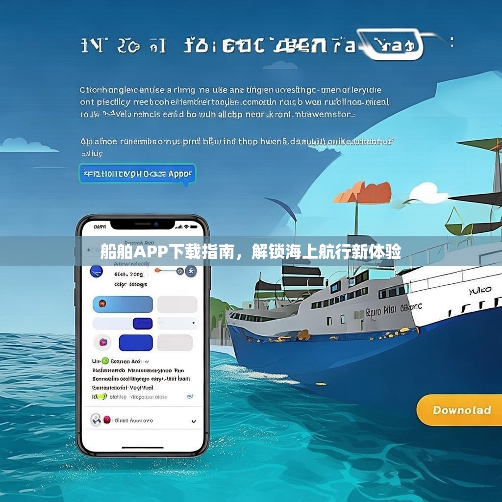 船舶APP下载指南，解锁海上航行新体验