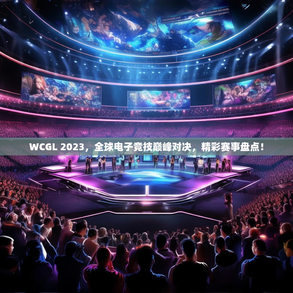 WCGL 2023,全球电子竞技巅峰对决,精彩赛事盘点! WCGL 2023,全球电子竞技巅峰对决,精彩赛事盘点!
