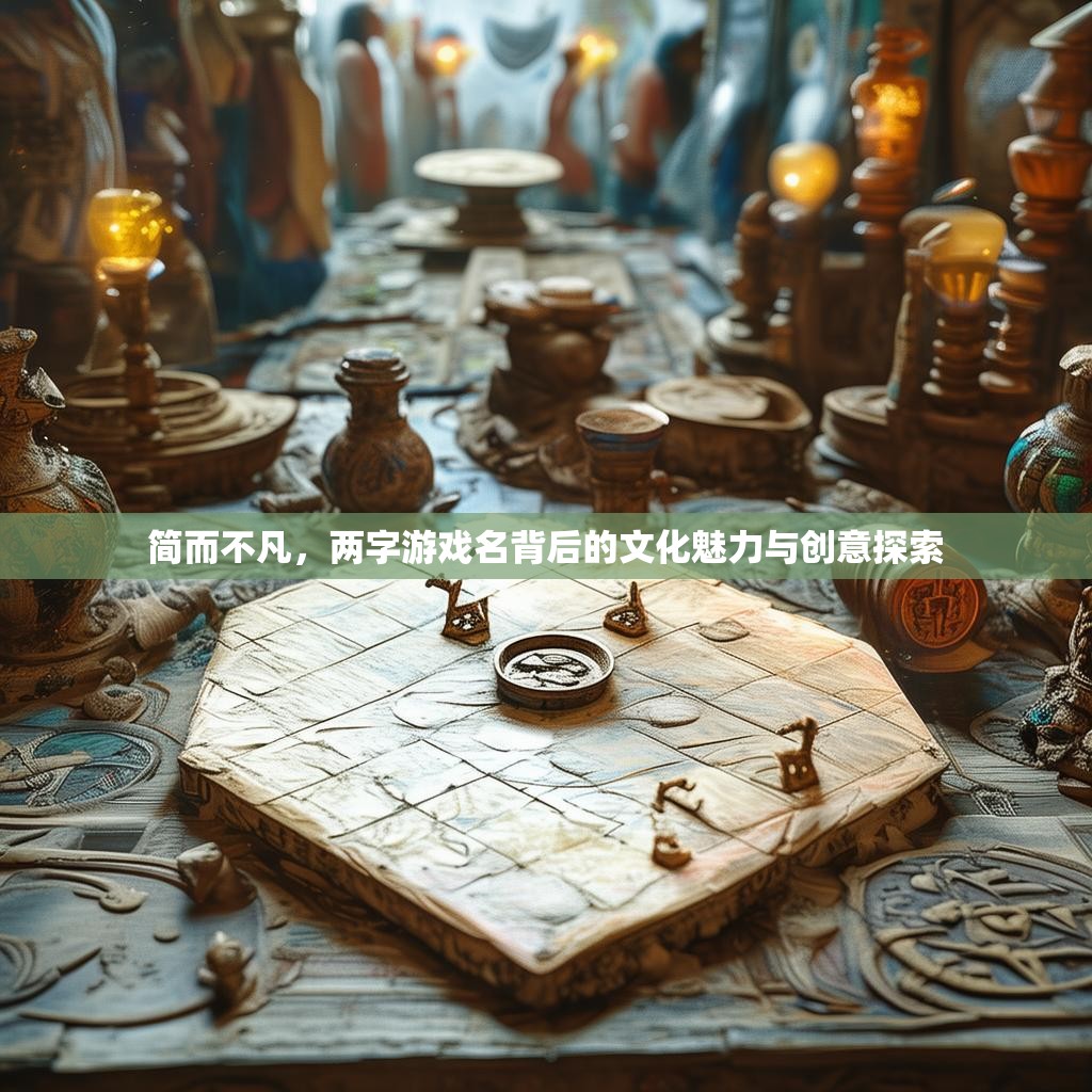 简而不凡，两字游戏名背后的文化魅力与创意探索